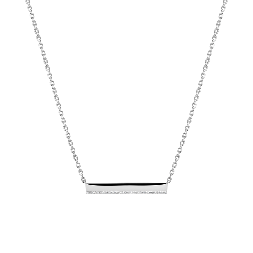 Náhrdelník s diamantmi Elegance Charm