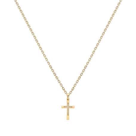 Prívesok s diamantmi Cross