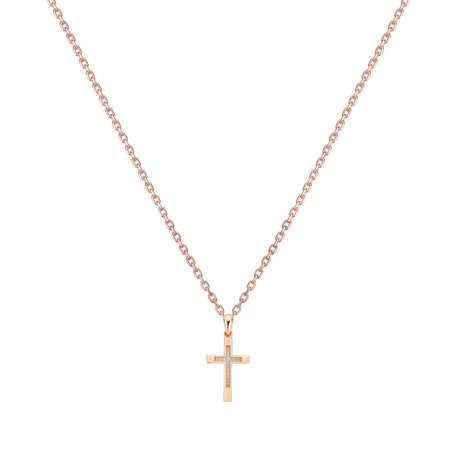 Prívesok s diamantmi Cross